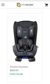 Infasecure Car Seat Babies Kids