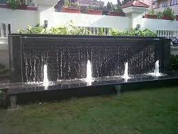 Marble Brown Outdoor Water Fountain