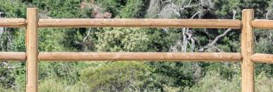 post and dowel fence by cedar fence direct