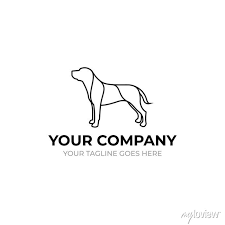 Ilration Dog Logo Pet Icon