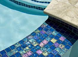 Swimming Pool Glass Tile Celadon