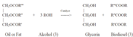 Catalyzed Biodiesel Ion