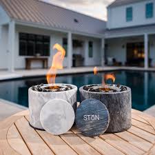Stonhome Tabletop Fire Pit Bowl Marble