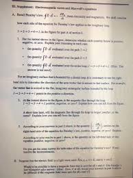 Ii Supplement Electromagnetic Waves