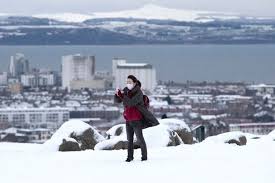 Snow Blast As Rare Weather Phenomenon