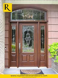 Single Entry Door Wood Finish Two