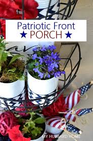 Patriotic Front Porch Decorations For