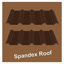 Spandex Metal Roof Icon Vector