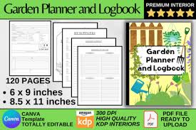 Garden Planner And Logbook Ilration