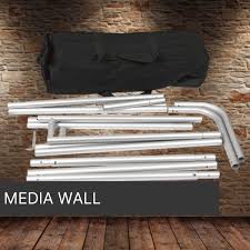 Stretch Fabric Media Wall