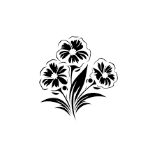Beauty Flowers Vector Icon Design