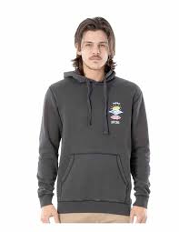 Icon Washed Black Hoodie