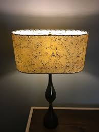 Mid Century Style Fiberglass Lamp Shade