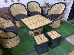 Classic Cane Bamboo Furniture For Home