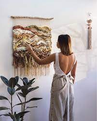 Fiber Art Wall Hangings Inspired