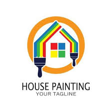 Logo Icon Ilration House Paint With