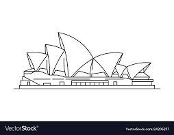 Sydney Opera House Icon Royalty Free