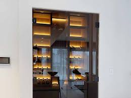 Wine Cellar Glass Doors Elegant