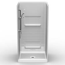 42x36 Curbed Multi Piece Shower 4