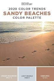 Beach Color Palettes Beach Paint Colors