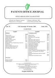 Pdf Patents Office Journal Irish