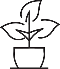 Premium Vector Organic Garden Icon Design