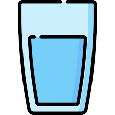 Glass Of Water Special Lineal Color Icon