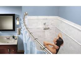 Moen Tension Curved Shower Rod By Moen