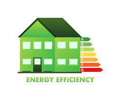 Green Energy Efficiency Vector Logo