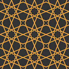 Mashrabiya Arabesque Seamless Pattern