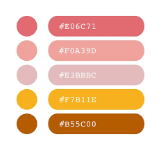 Pink And Yellow Color Palette Light
