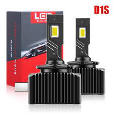1 pair d1s led headlight bulb 9v 36v