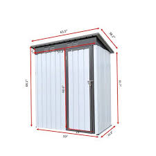 Outdoor Storage Metal Shed
