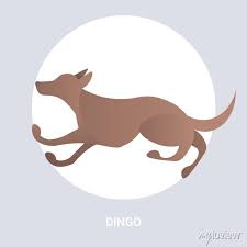 Dingo Icon Cartoon Endangered Wild