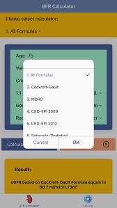 Pocket Gfr Calculator By Putu Angga