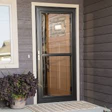 White Aluminum Storm Door