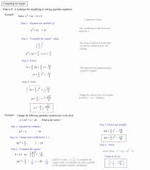 Solving Quadratic Equations Quadratics