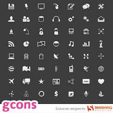 Gcons All Purpose Icons For Designers