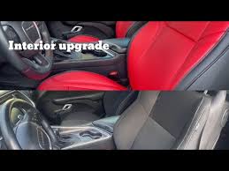 Dodge Challenger Leather Car Seat Cover