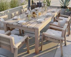 Outdoor Dining Table And 8 Chair Set