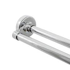 Double Shower Rod In Chrome 36602ss