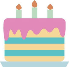 Party Cake Icon Design Birthday Cake