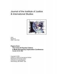 Journal Of The Institute Of Justice