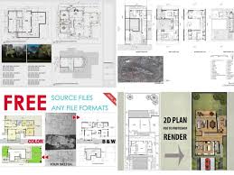 2d Floor Plan Design From Old Drawing