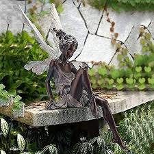 Garden Ornament Magic Fairy Sitting