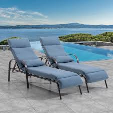 Metal Adjustable Outdoor Chaise Lounge