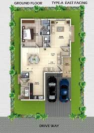 12 House Plan With Double Car Parking