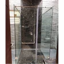 Plain Frameless Glass Shower Enclosure