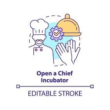 Open Chef Incubator Concept Icon