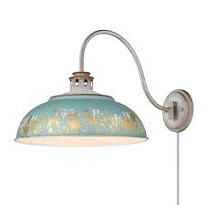 Golden Lighting Kinsley Aged Galvanized